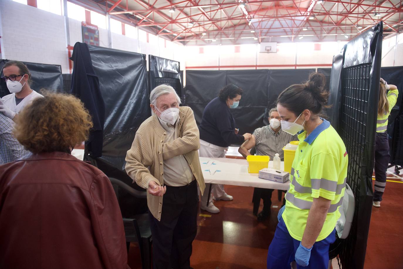 Fotos: Vacunación masiva en Jumilla