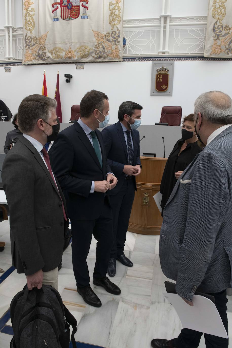 Fotos: Pleno en la Asamblea Regional