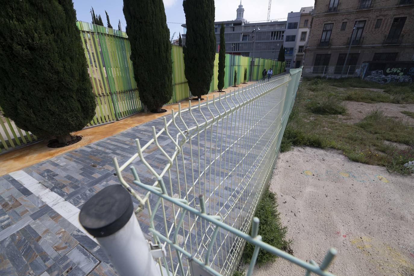 Fotos: Vecinos de Cartagena denuncian la «penosa» imagen de las calles aledañas al Museo del Foro