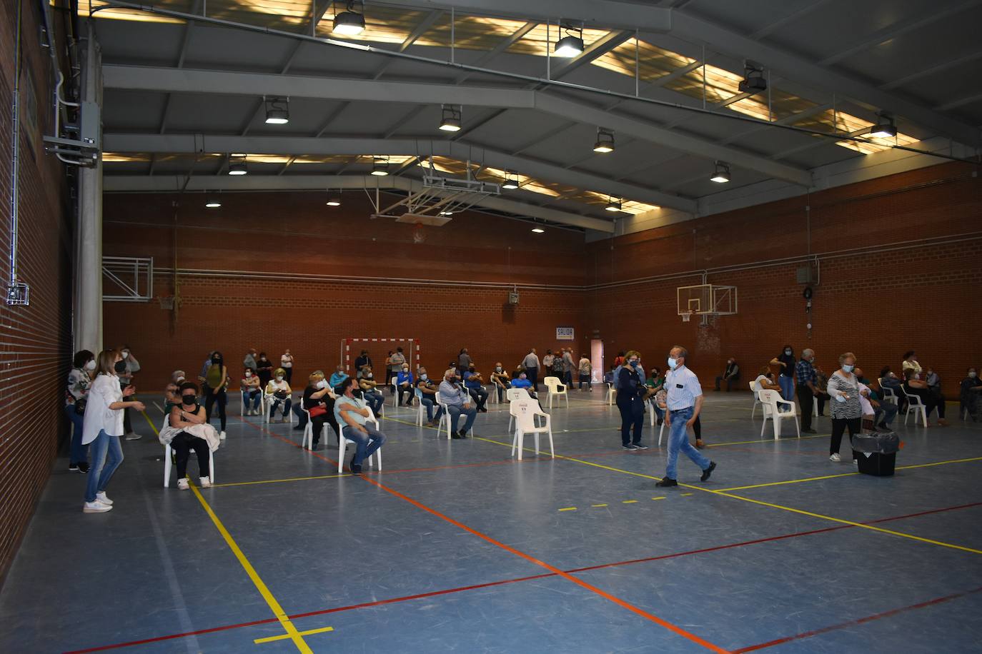 Fotos: Vacunación contra la Covid en Caravaca de la Cruz