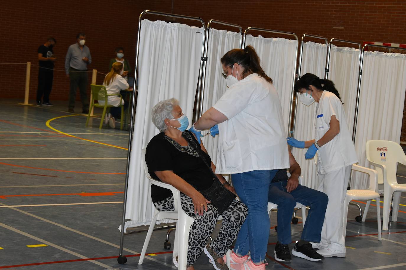 Fotos: Vacunación contra la Covid en Caravaca de la Cruz