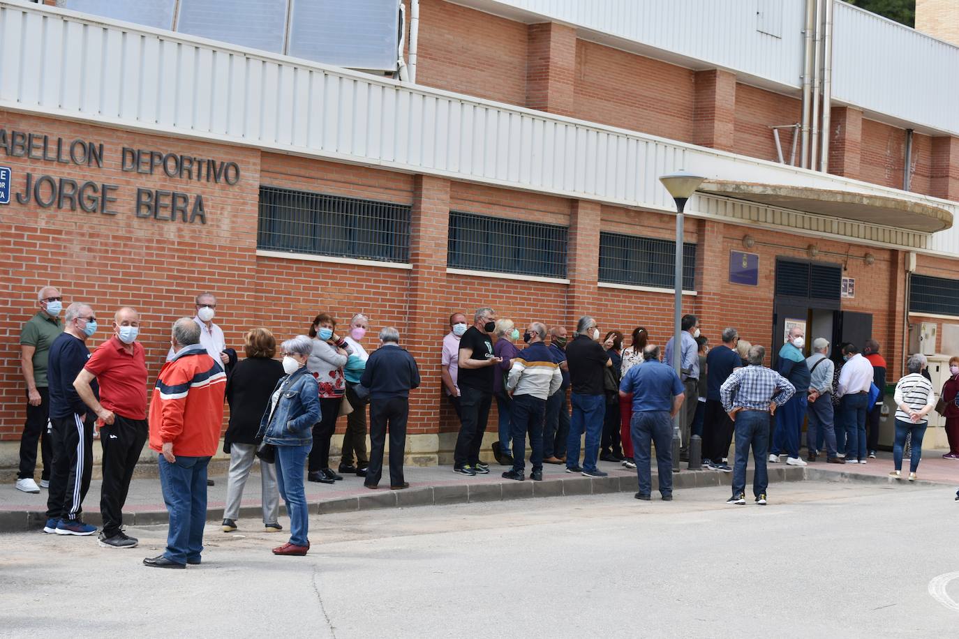 Fotos: Vacunación contra la Covid en Caravaca de la Cruz