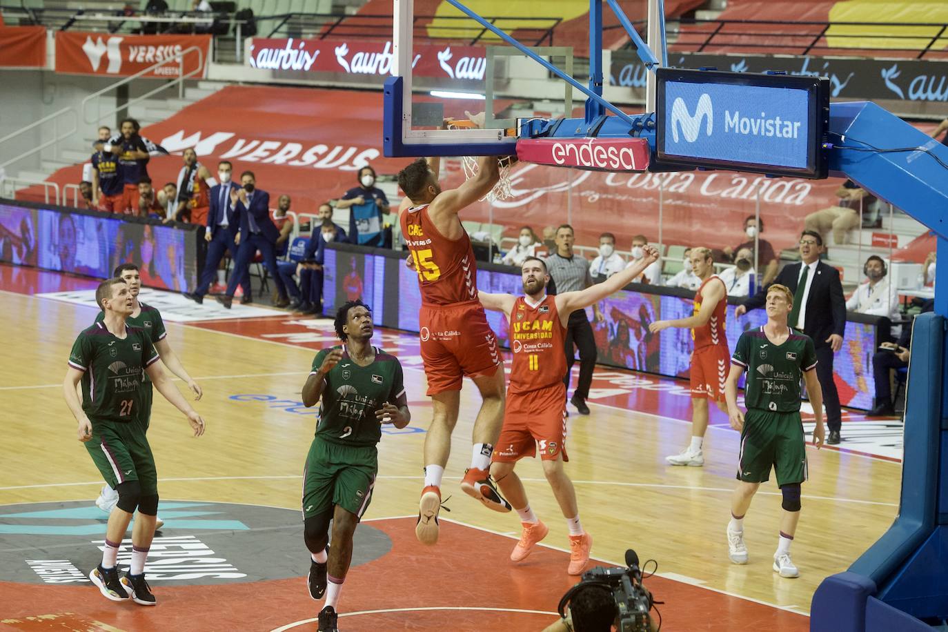 Fotos: Las mejores fotografías del UCAM Murcia-Unicaja