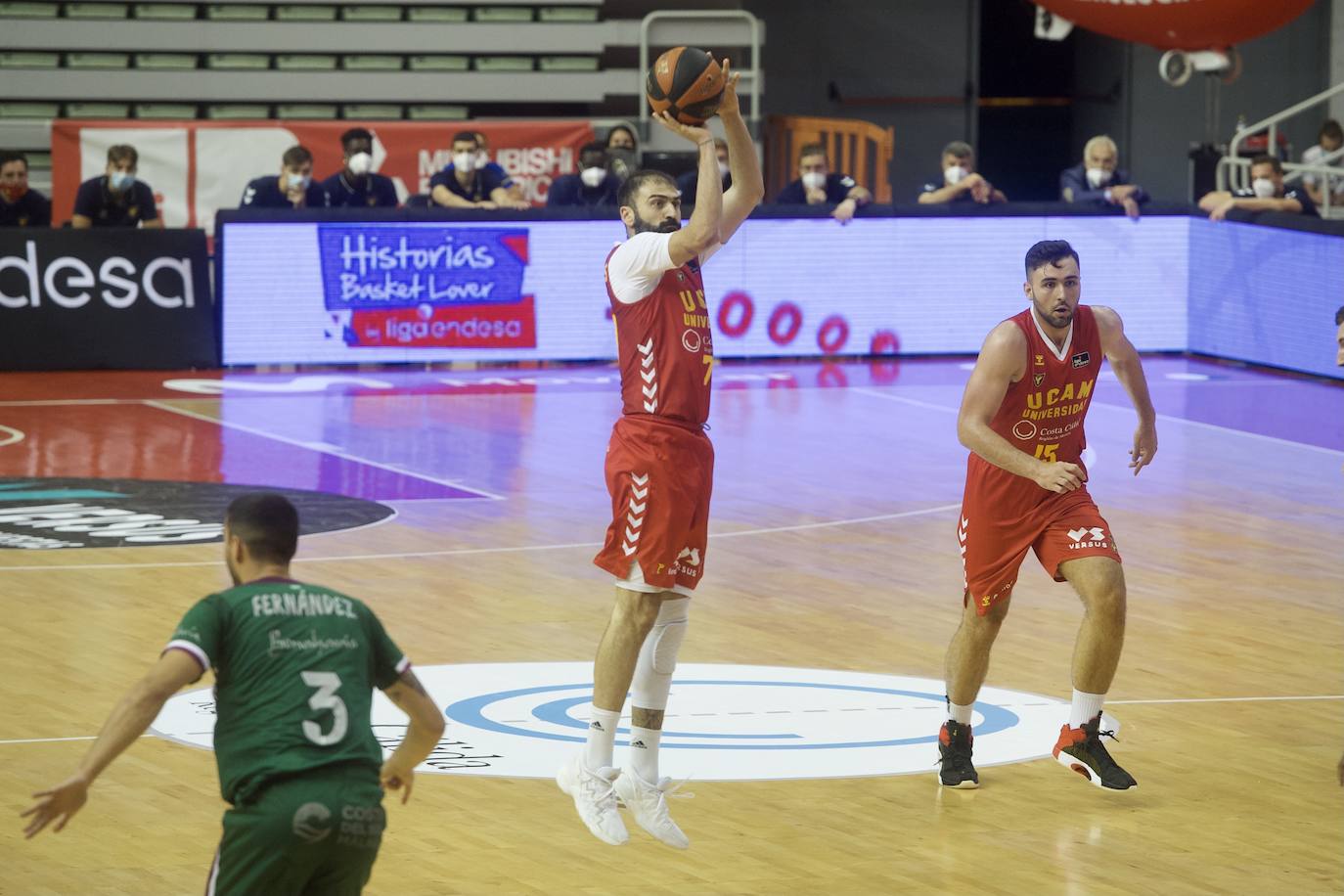 Fotos: Las mejores fotografías del UCAM Murcia-Unicaja