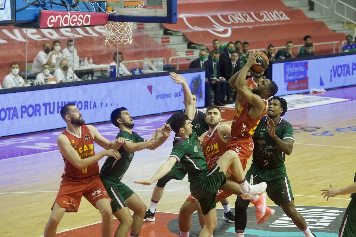 Fotos: Las mejores fotografías del UCAM Murcia-Unicaja