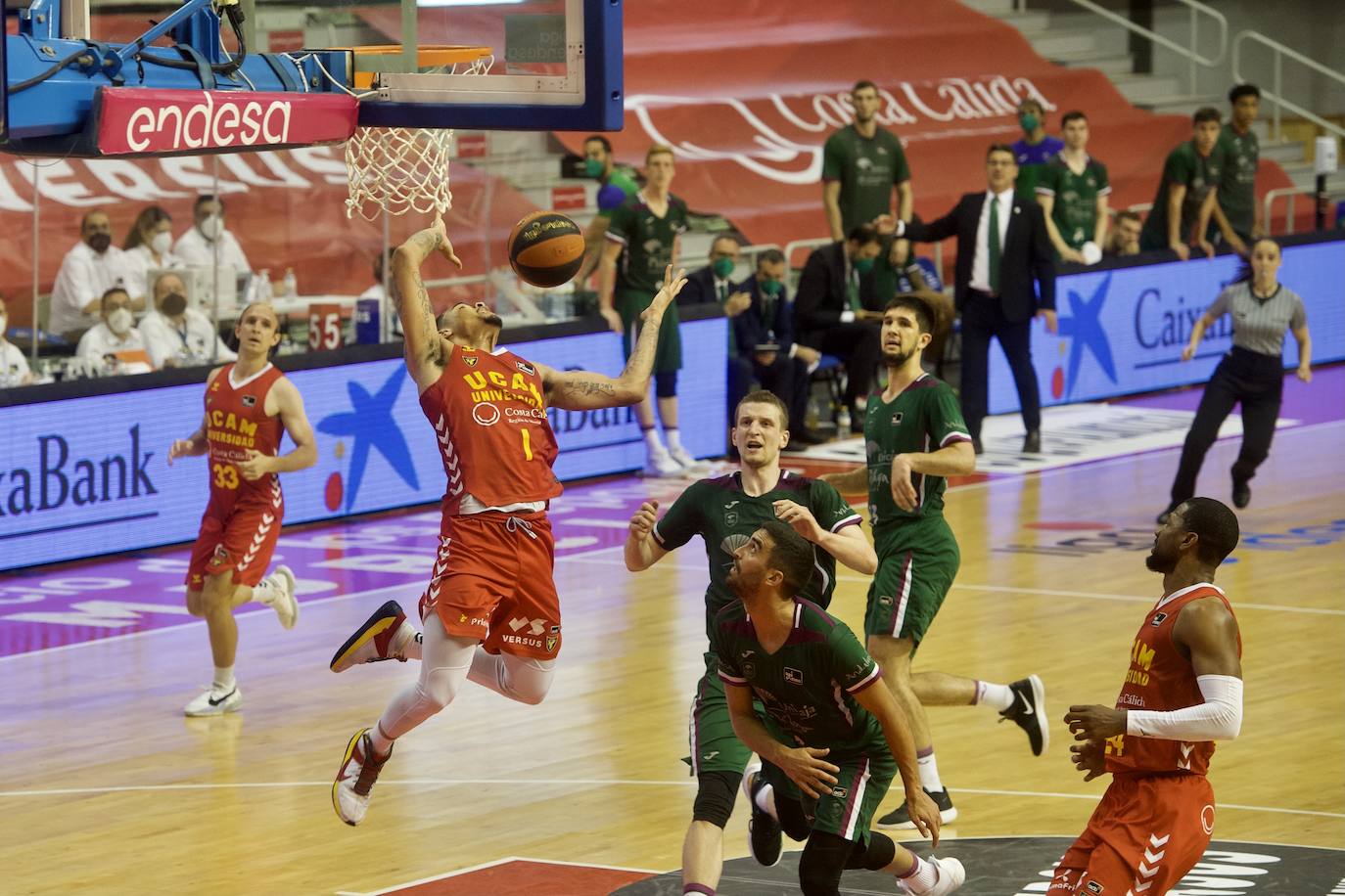 Fotos: Las mejores fotografías del UCAM Murcia-Unicaja