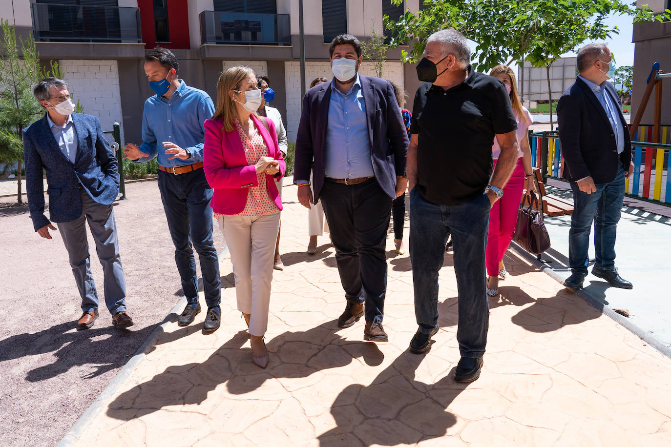 Fotos: Acto del Partido Popular en Lorca por el décimo aniversario del terremoto