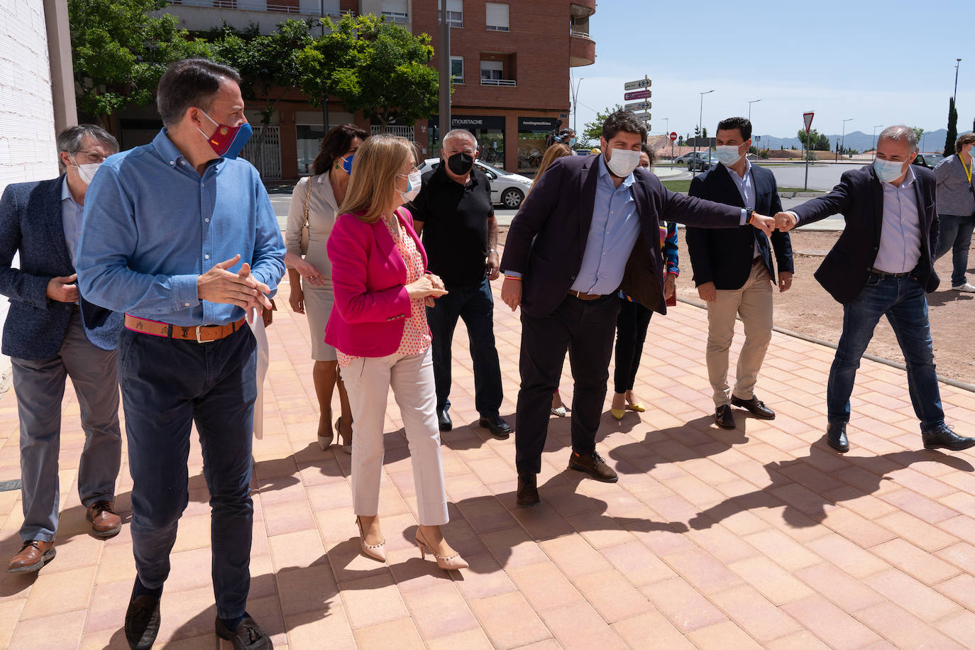 Fotos: Acto del Partido Popular en Lorca por el décimo aniversario del terremoto