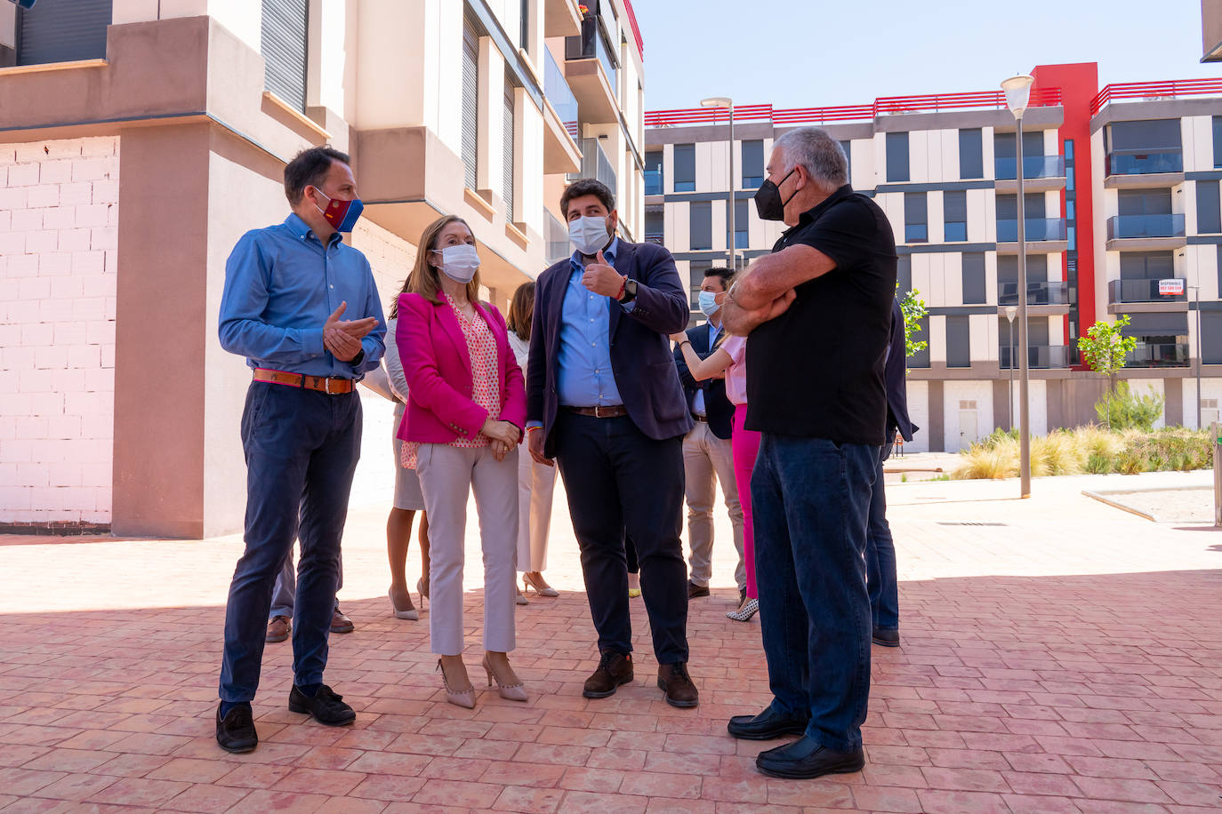 Fotos: Acto del Partido Popular en Lorca por el décimo aniversario del terremoto