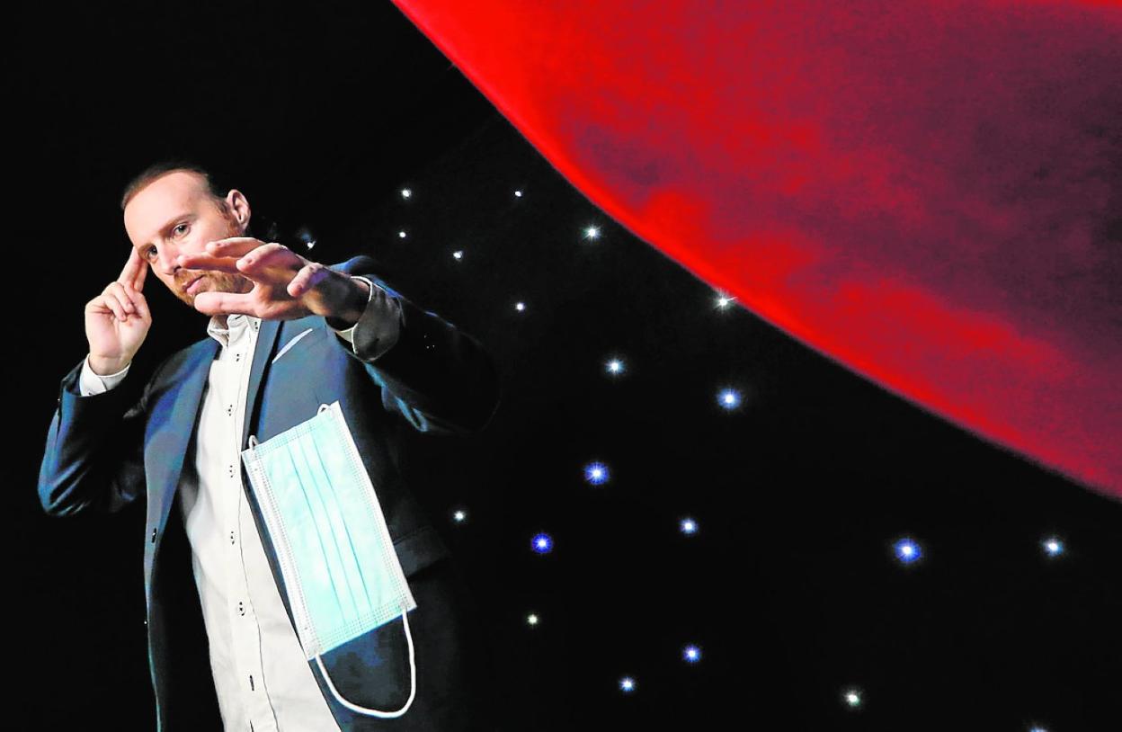 El mago murciano Enrique de León. 