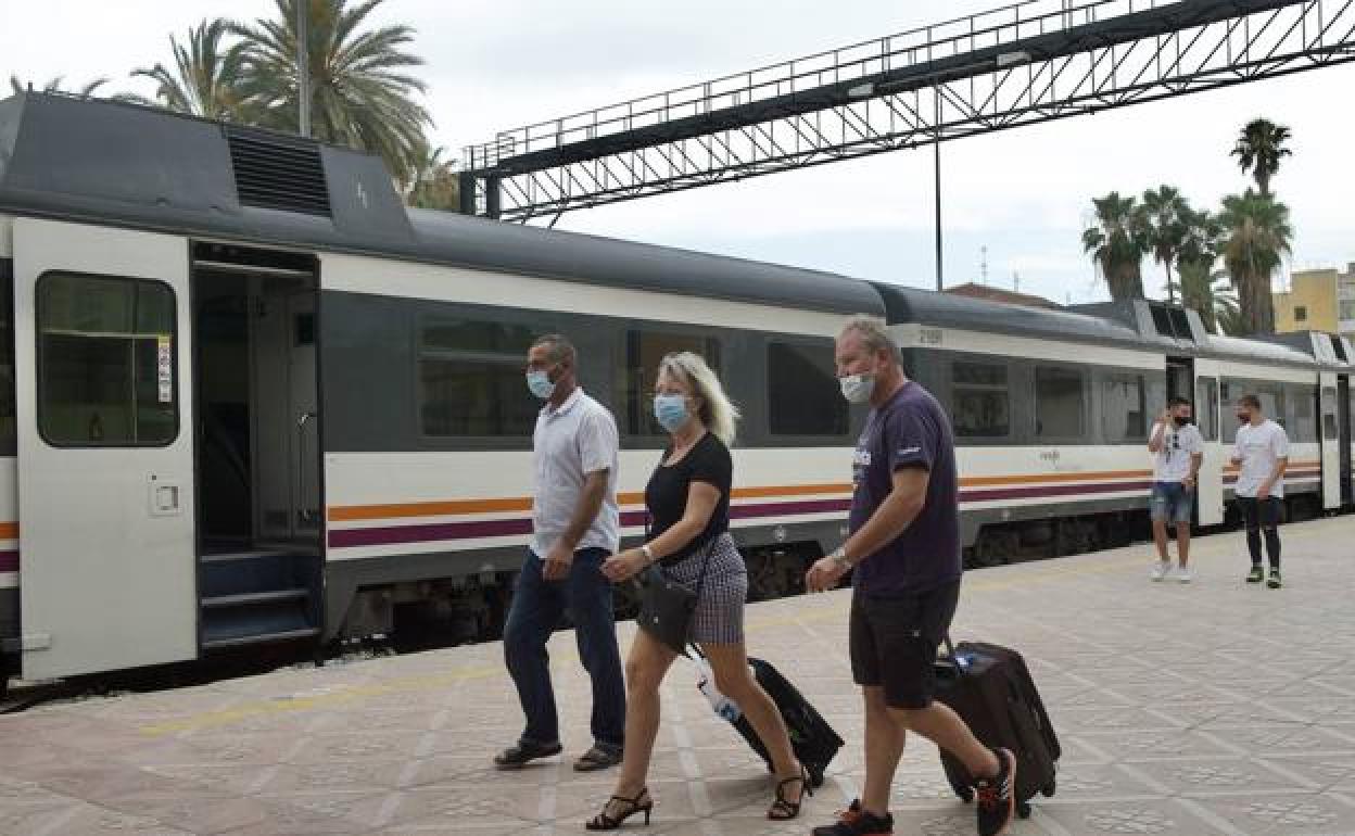 Estación de tren del Carmen, en una imagen de archivo. 