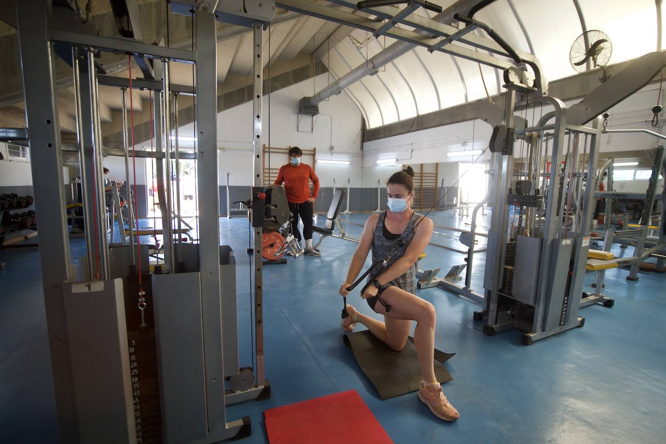 Fotos: Abre el gimnasio de Monte Romero