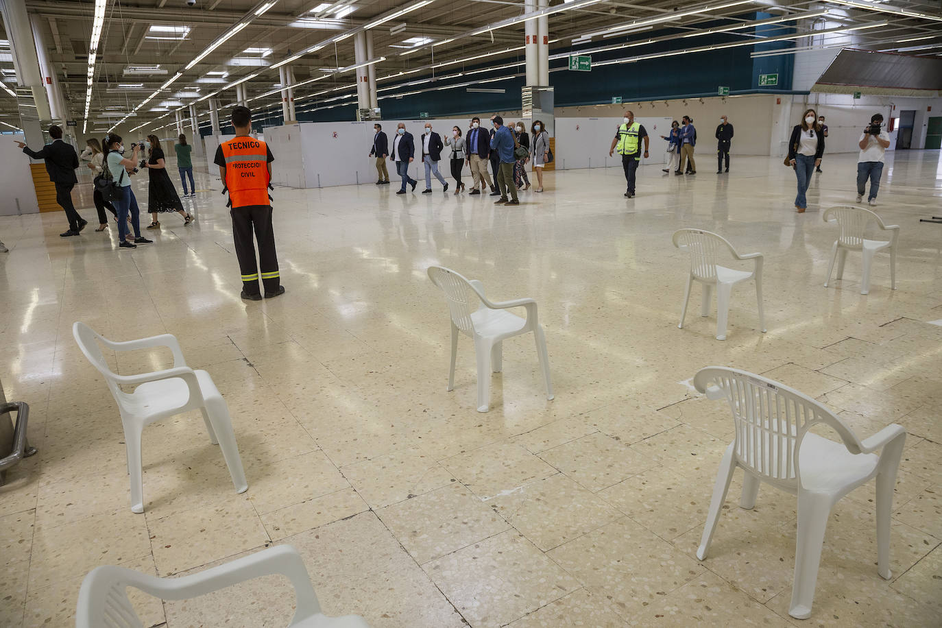 Fotos: Cartagena contará con un nuevo punto de vacunación masiva