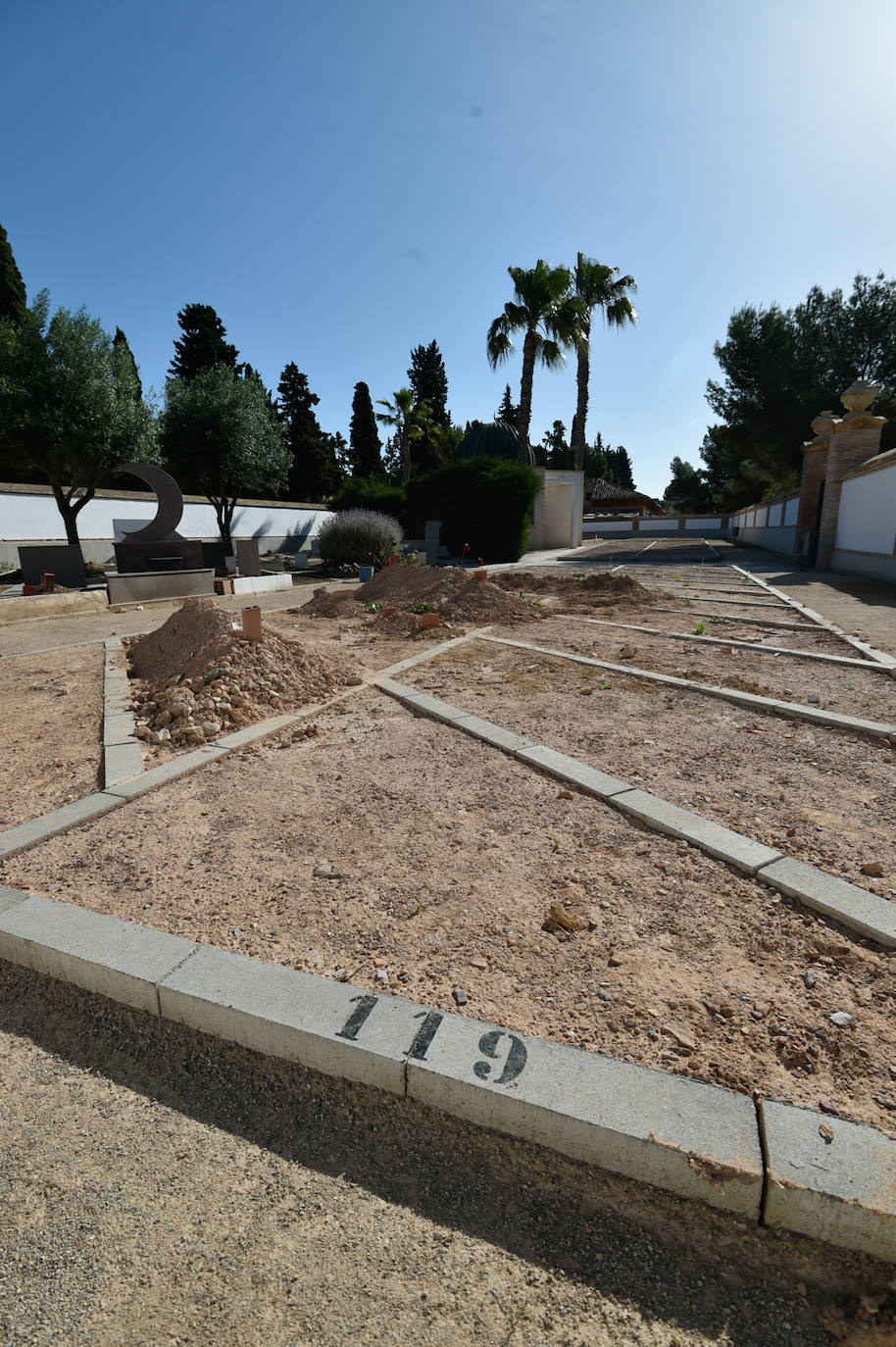 Fotos: Concluyen las obras de ampliación del cementerio musulmán de Murcia
