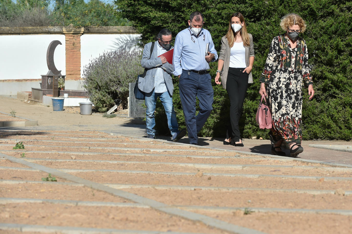 Fotos: Concluyen las obras de ampliación del cementerio musulmán de Murcia