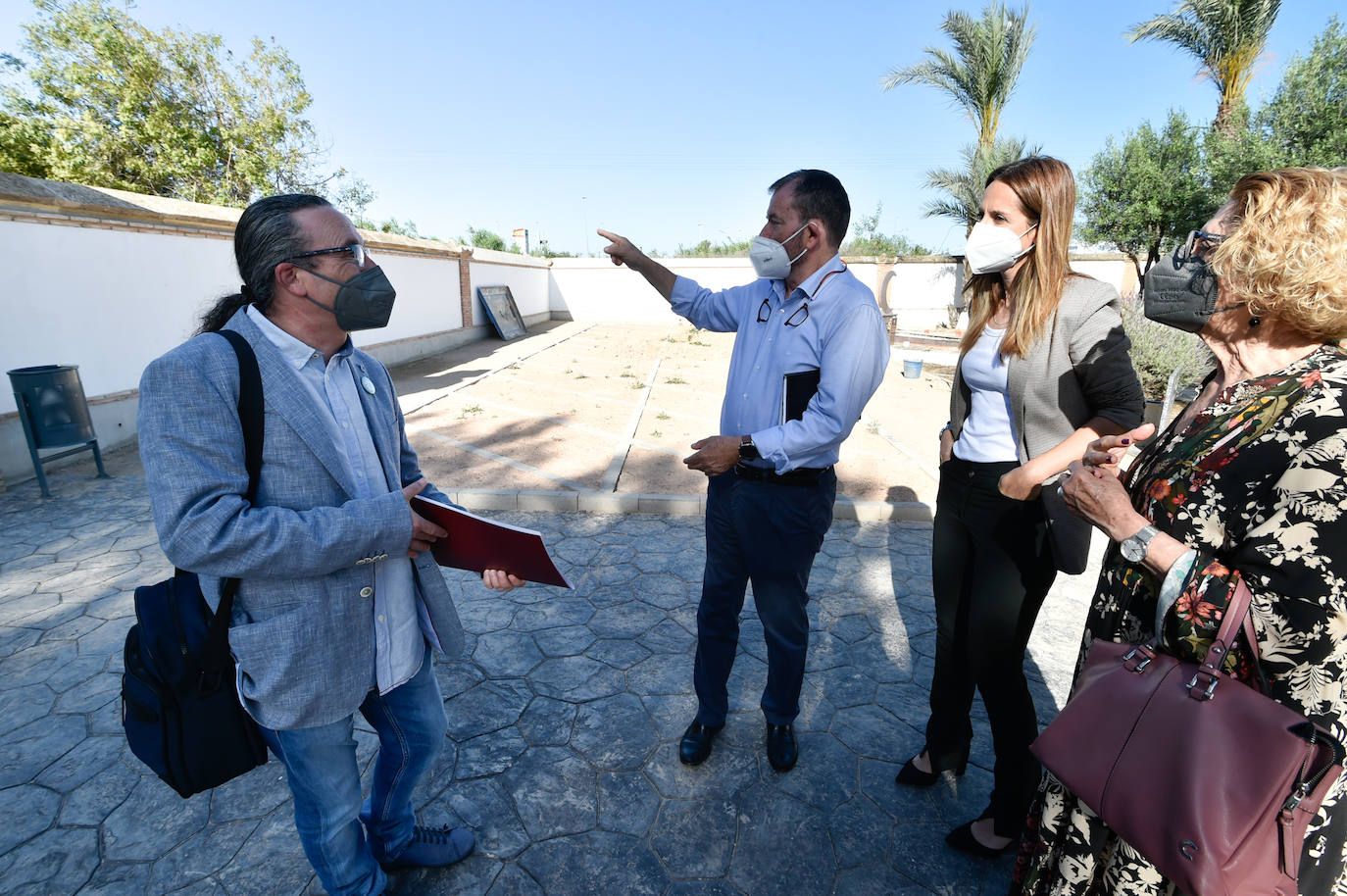 Fotos: Concluyen las obras de ampliación del cementerio musulmán de Murcia