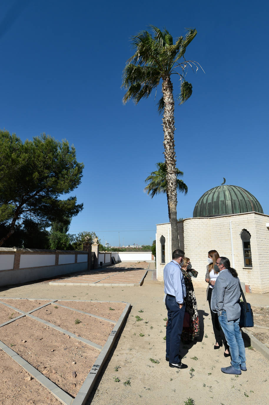 Fotos: Concluyen las obras de ampliación del cementerio musulmán de Murcia