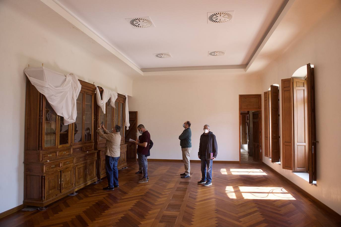 Fotos: La Casa del Pino muestra por primera vez sus estancias restauradas por la Fundación Cajamurcia