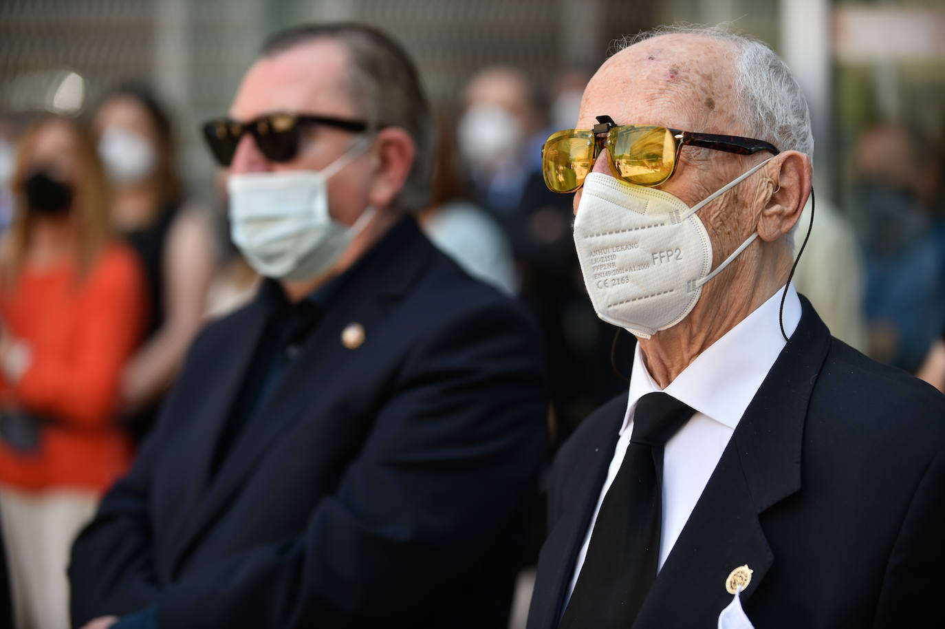 Fotos: Homenaje póstumo a la magistrada María Poza en la Ciudad de la Justicia de Murcia