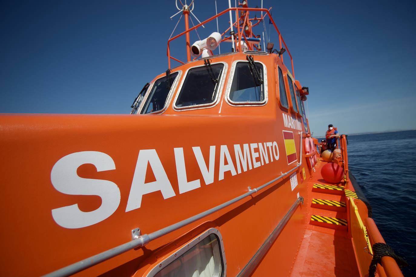 Fotos: Rescate por mar y aire en Isla Grosa