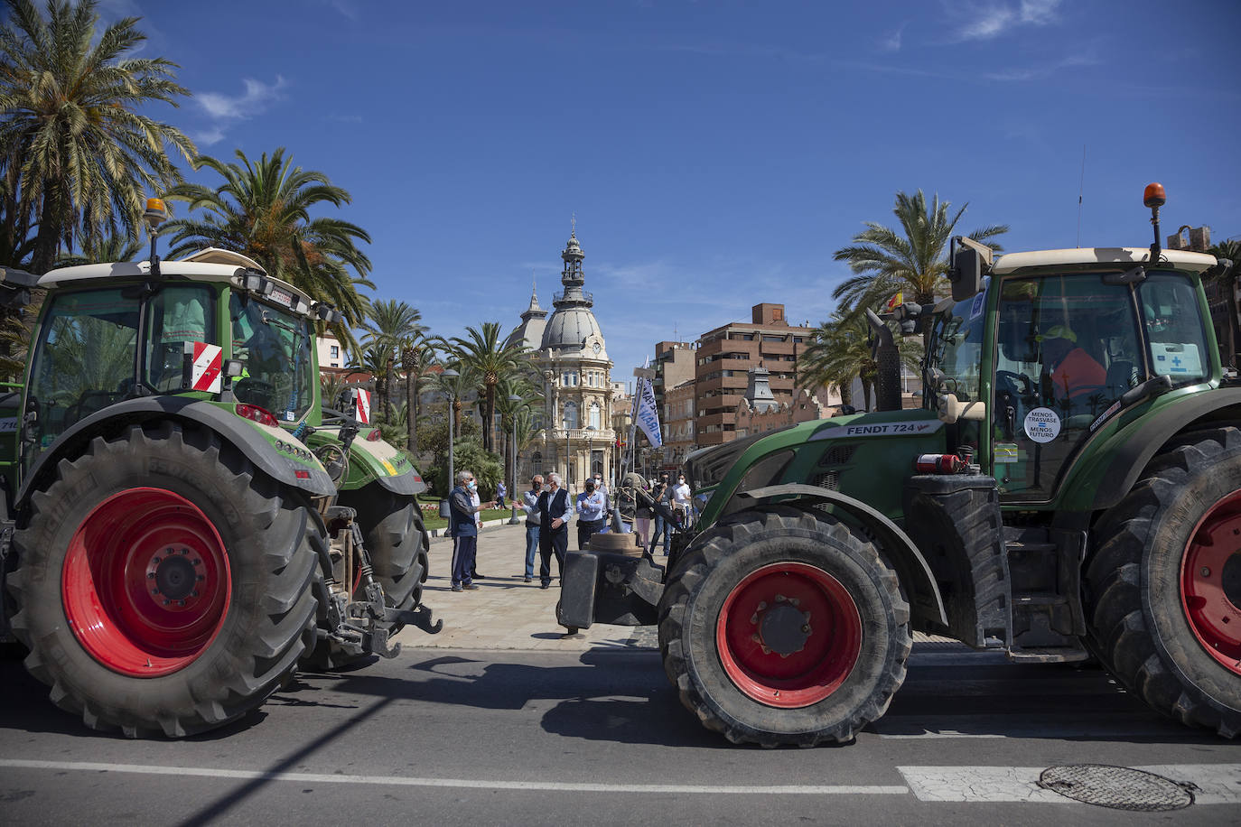 Fotos: Manifestación en defensa del Trasvase Tajo-Segura en Cartagena