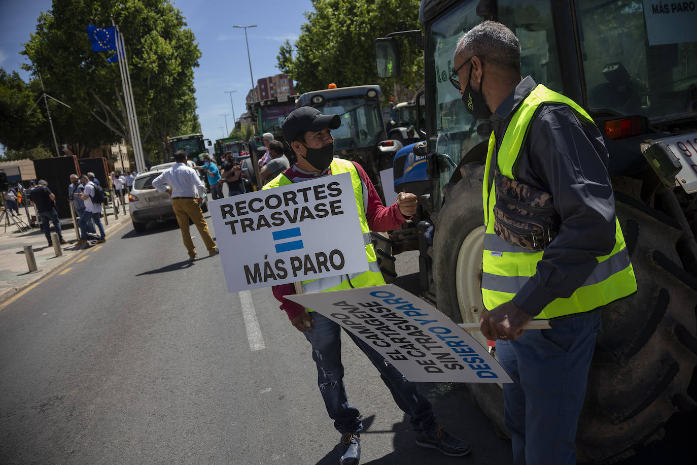 Fotos: Manifestación en defensa del Trasvase Tajo-Segura en Cartagena