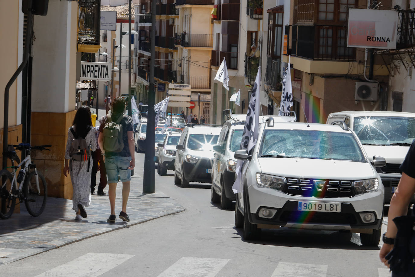 Fotos: Manifestación en defensa del Trasvase en Lorca