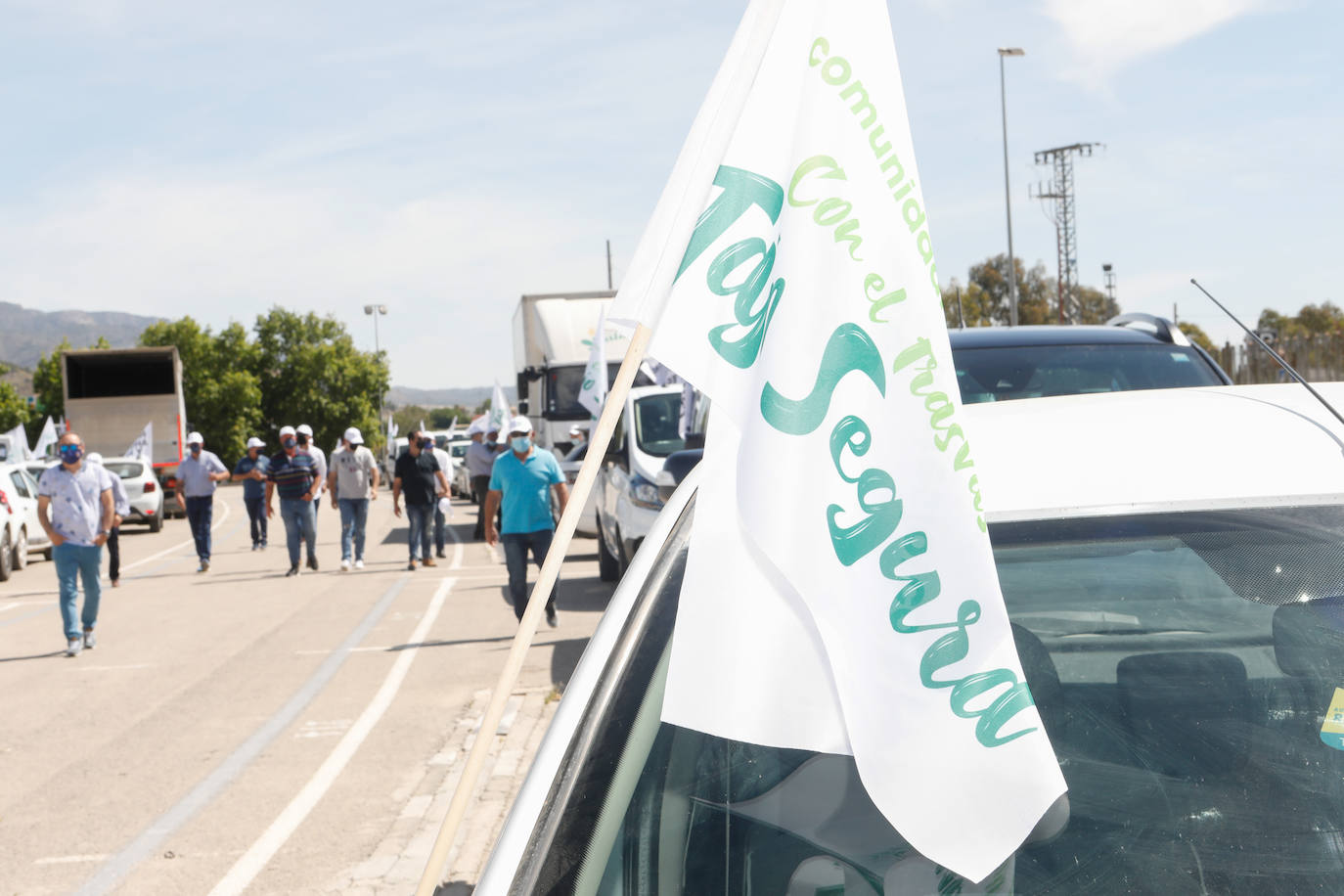 Fotos: Manifestación en defensa del Trasvase en Lorca