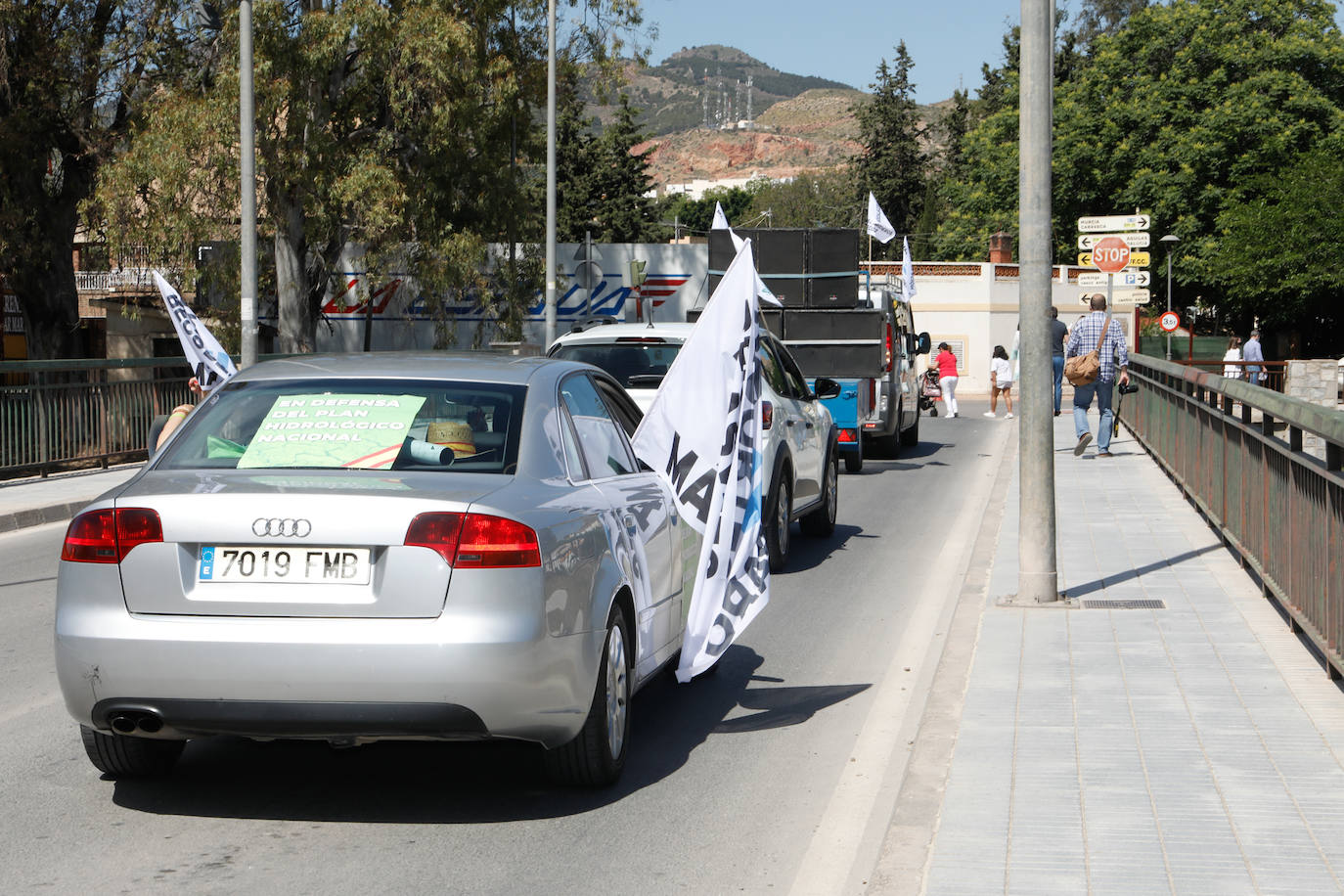 Fotos: Manifestación en defensa del Trasvase en Lorca