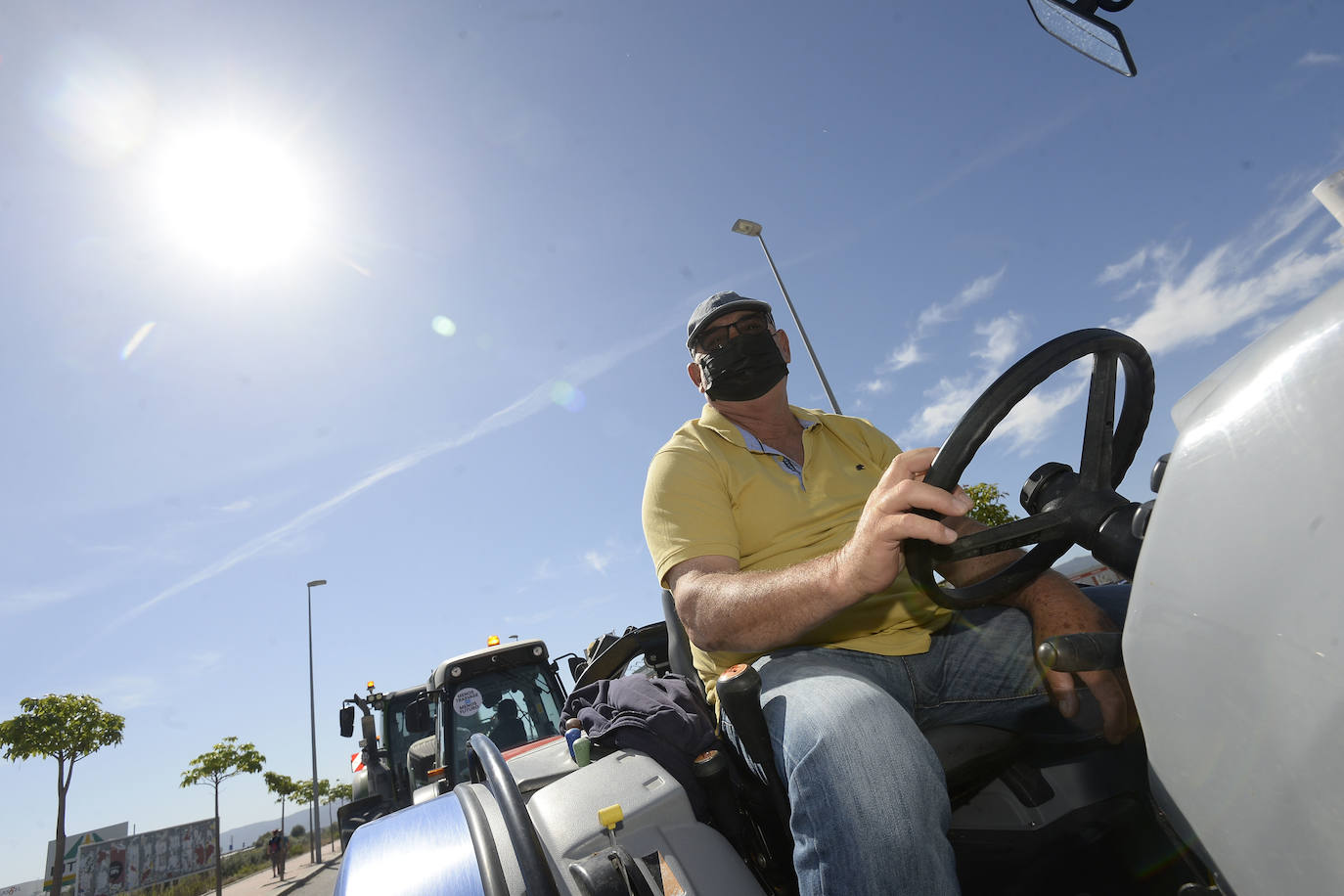 Fotos: Tractorada en favor del Trasvase llevada a cabo en Alcantarilla