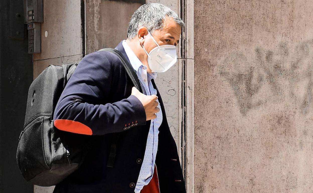 Juan José López Pacheco, fundador de Terra Fecundis, este lunes, en Marsella. 