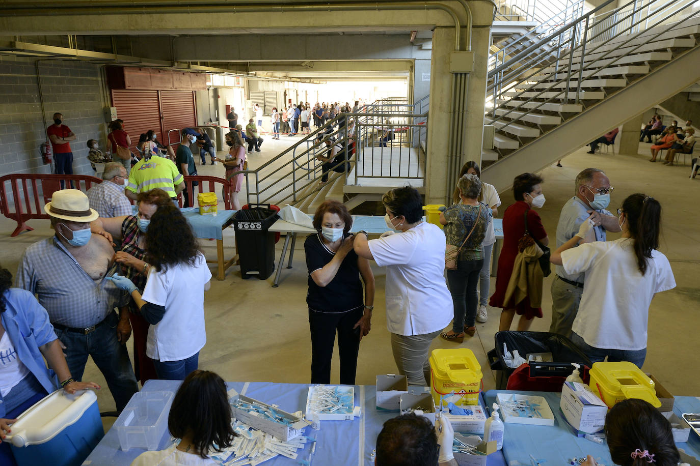 Fotos: Vacunación en Murcia