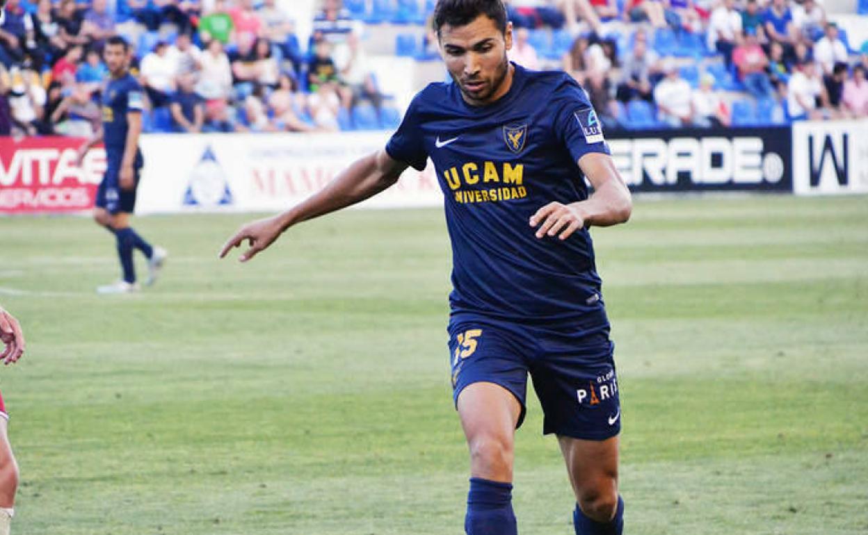 David Morillas, en su etapa en el UCAM.