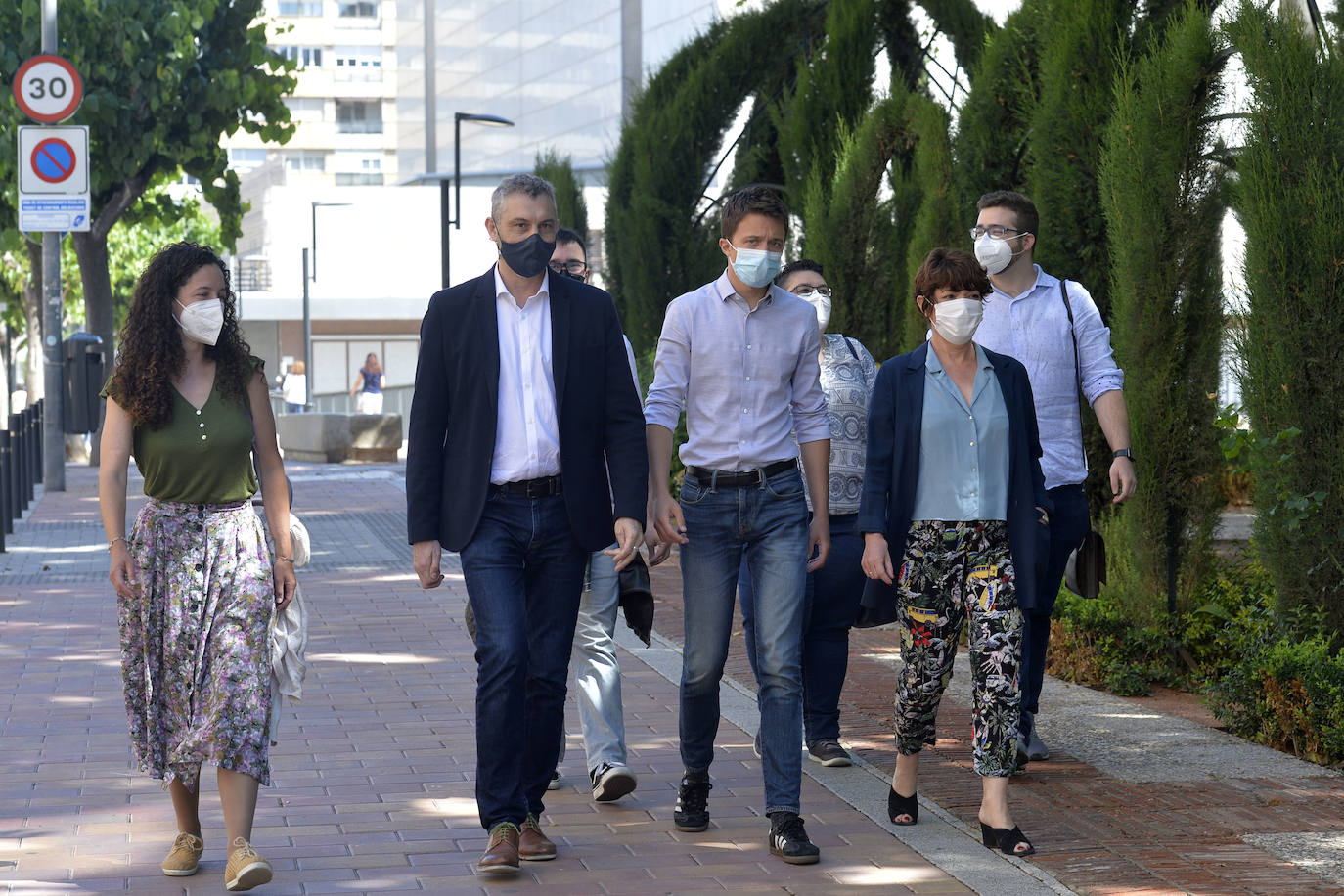 Fotos: La visita de Errejón a la Región de Murcia, en imágenes