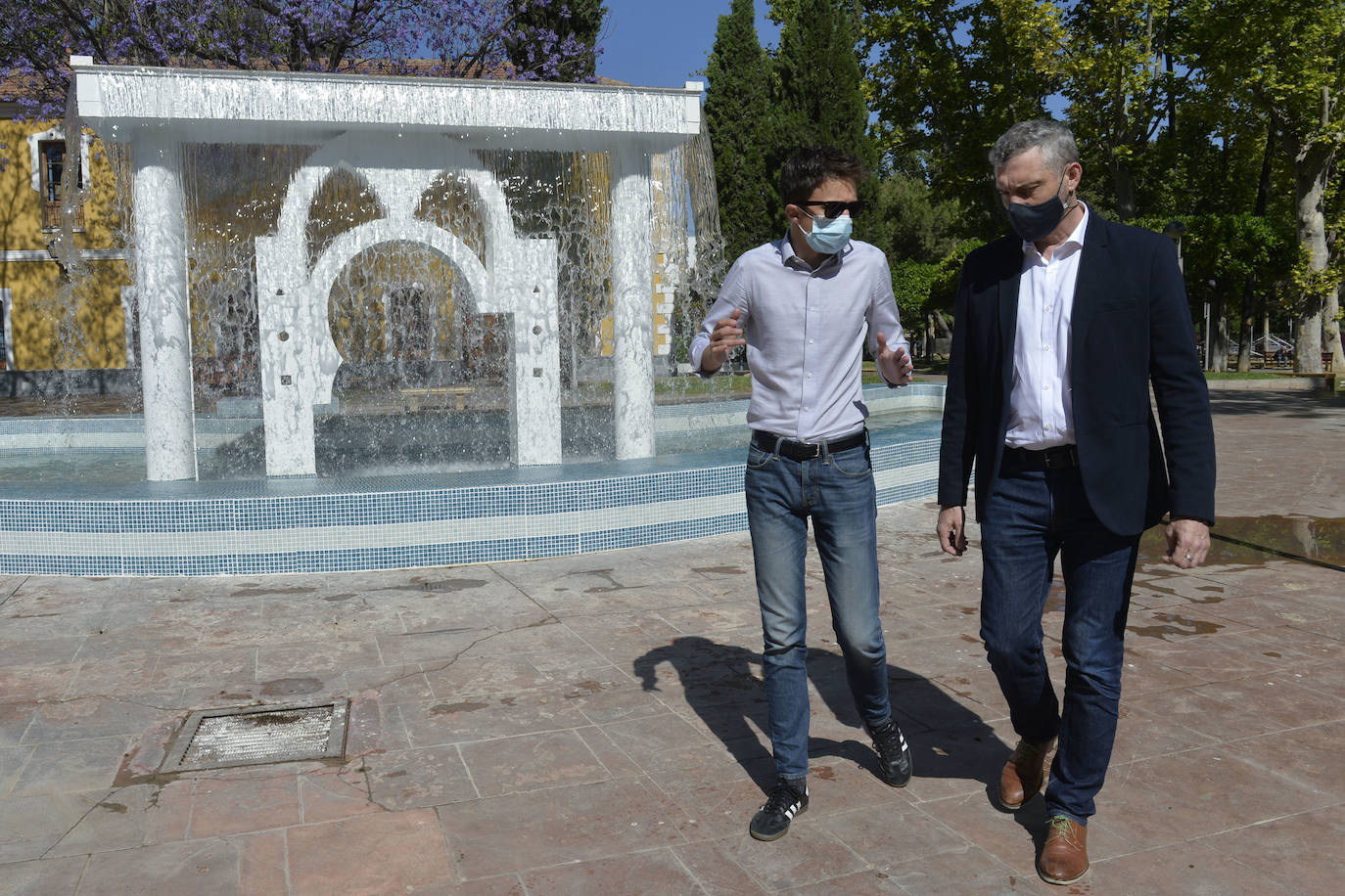 Fotos: La visita de Errejón a la Región de Murcia, en imágenes