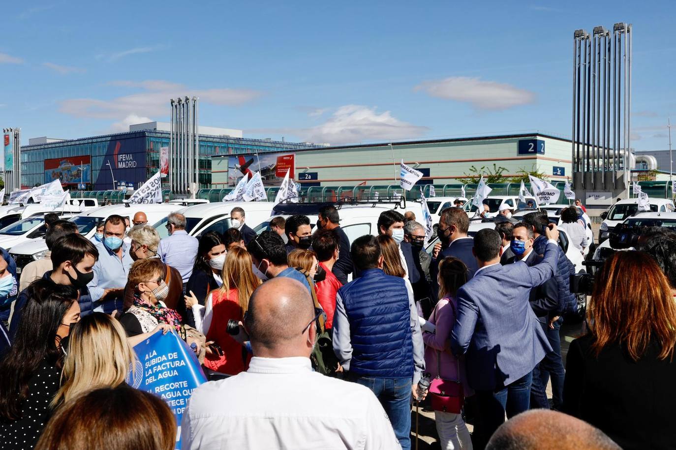 Fotos: Los regantes se manifiestan en Madrid para defender el Trasvase