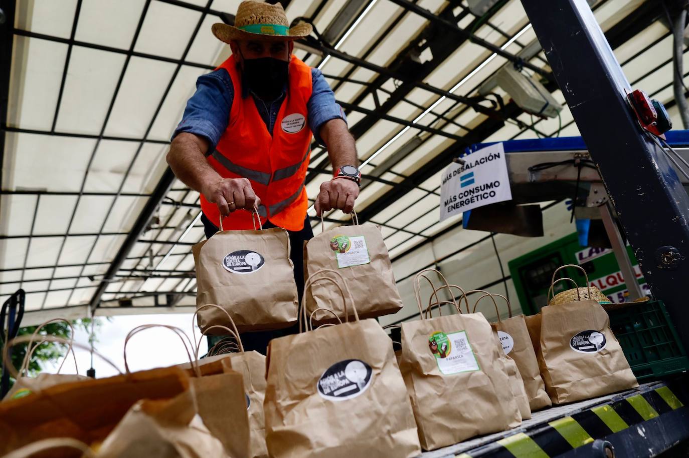 Fotos: Los regantes se manifiestan en Madrid para defender el Trasvase