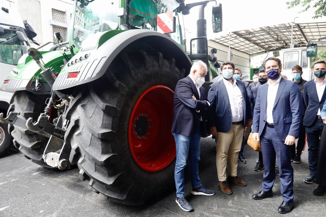 Fotos: Los regantes se manifiestan en Madrid para defender el Trasvase