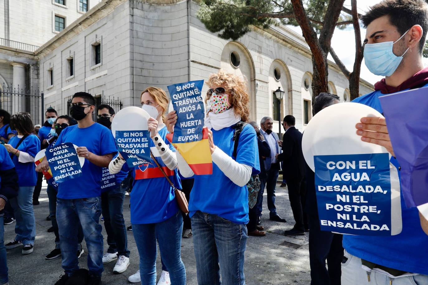 Fotos: Los regantes se manifiestan en Madrid para defender el Trasvase