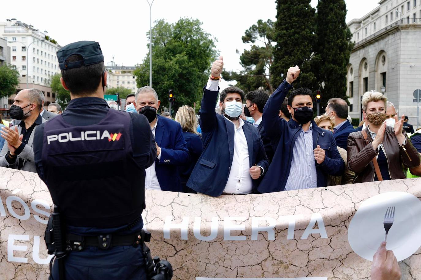 Fotos: Los regantes se manifiestan en Madrid para defender el Trasvase
