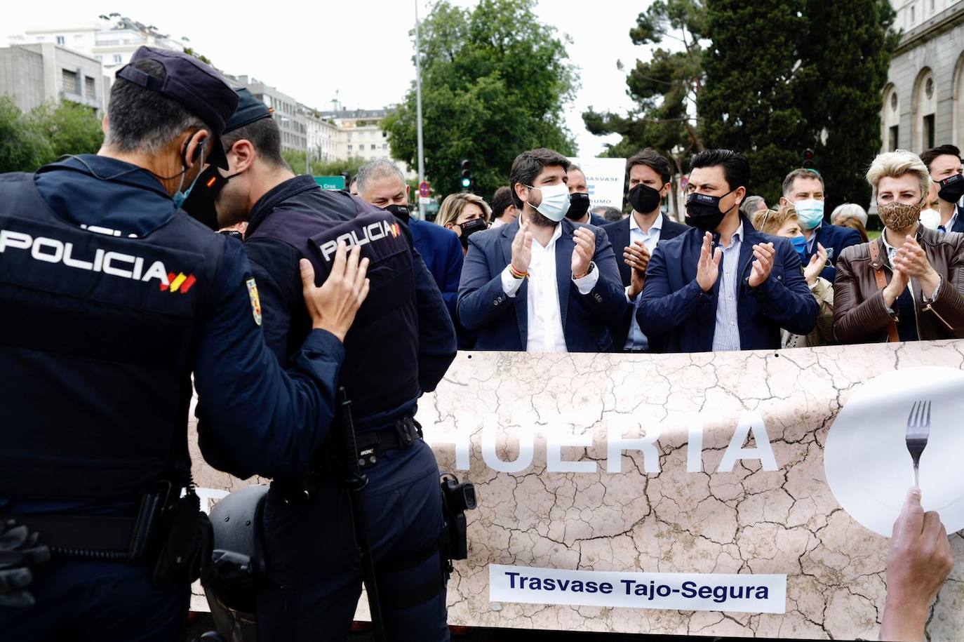 Fotos: Los regantes se manifiestan en Madrid para defender el Trasvase
