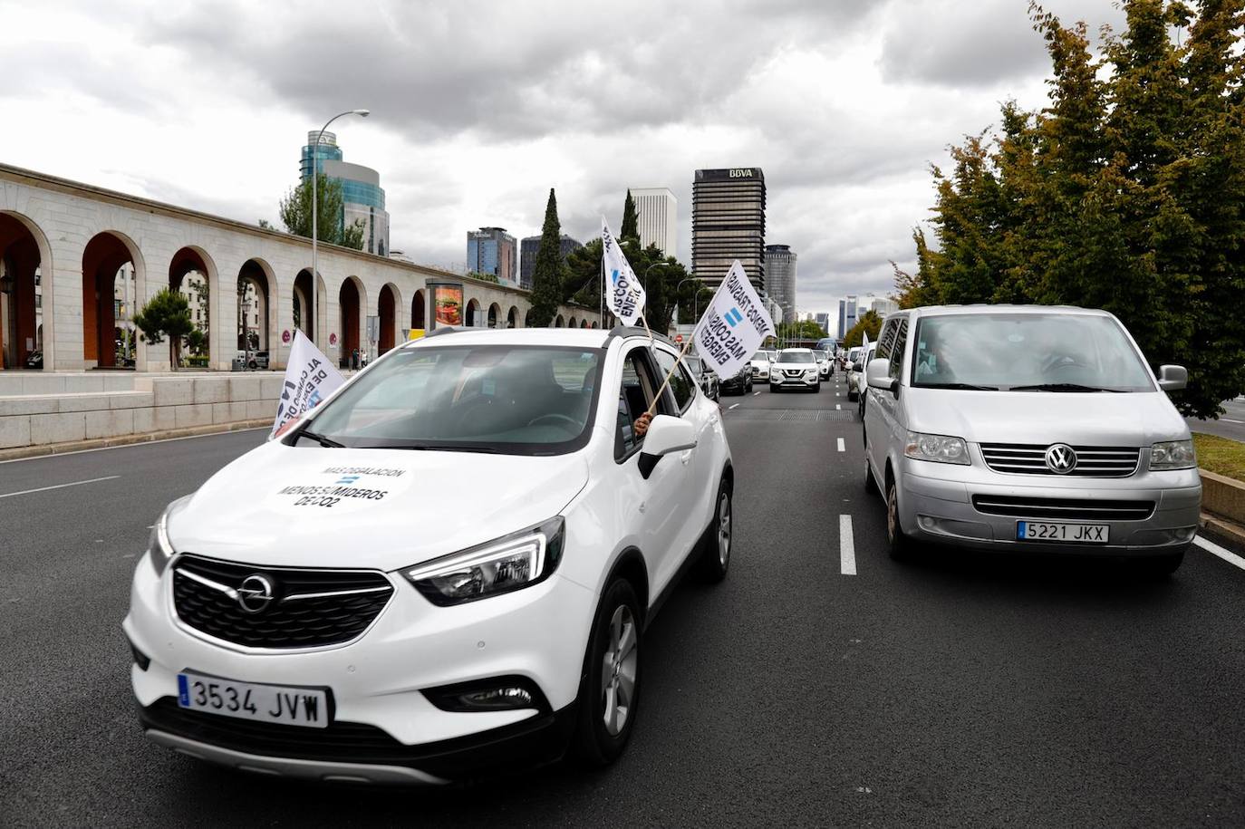 Fotos: Los regantes se manifiestan en Madrid para defender el Trasvase