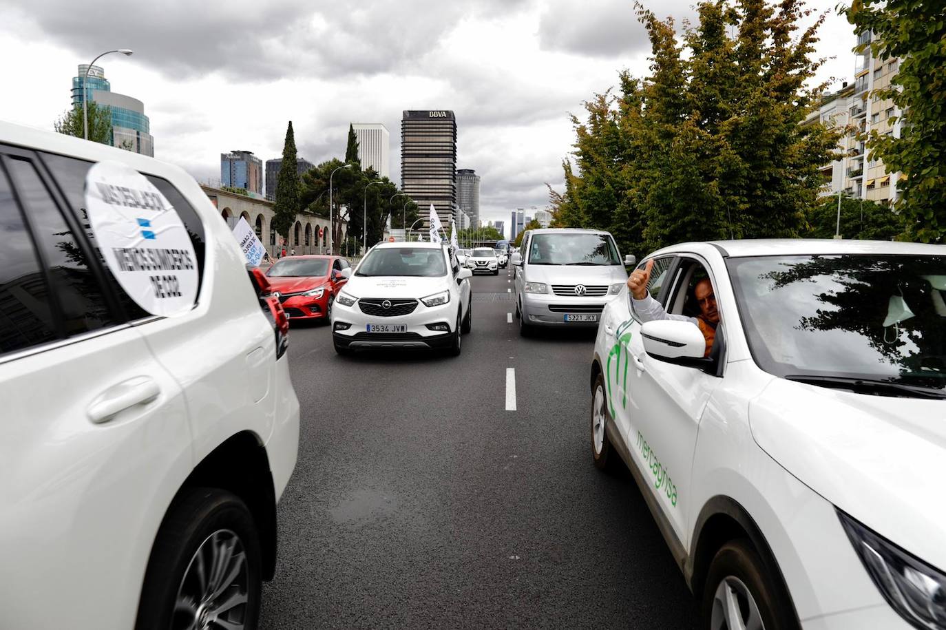 Fotos: Los regantes se manifiestan en Madrid para defender el Trasvase