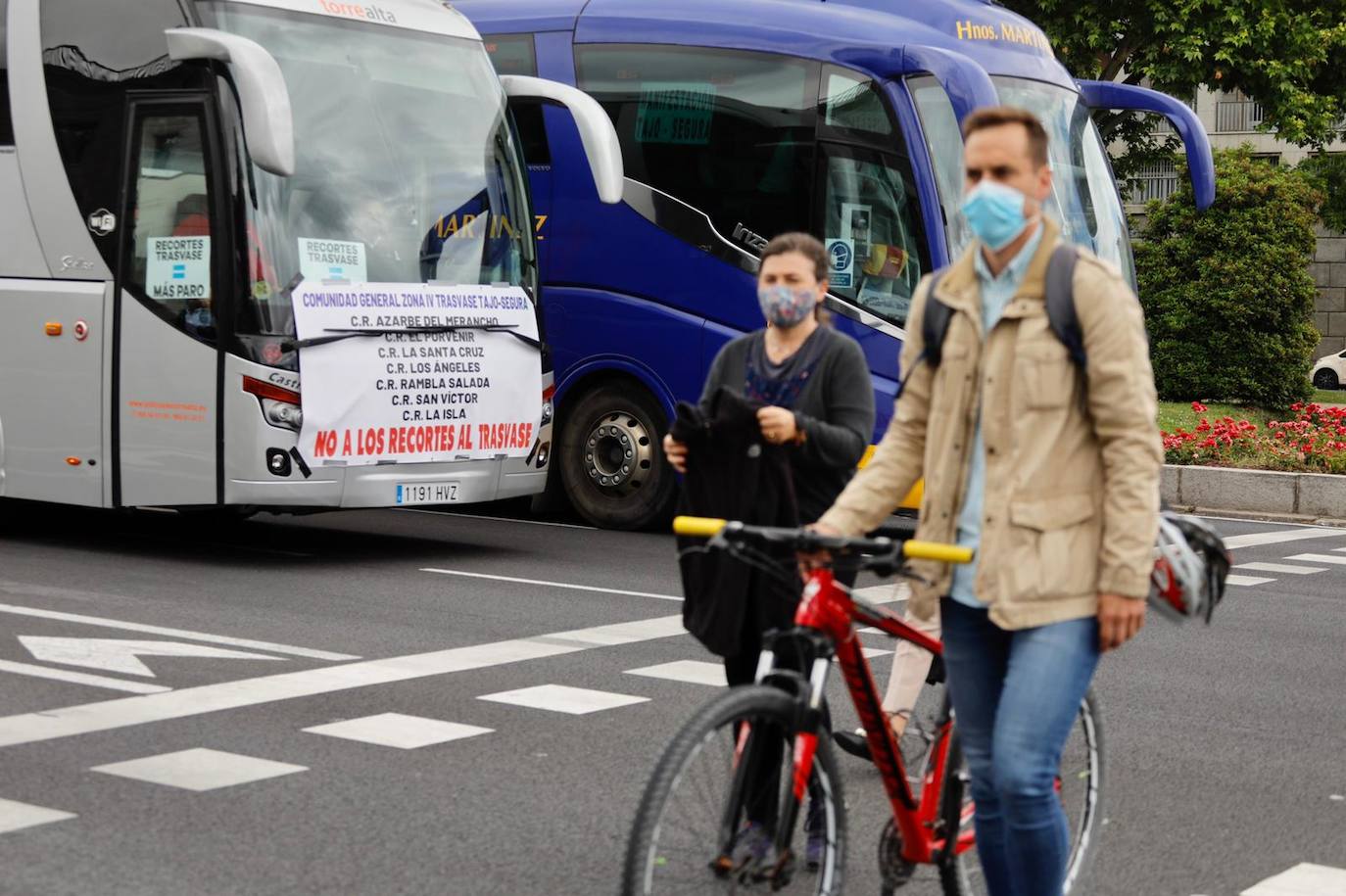 Fotos: Los regantes se manifiestan en Madrid para defender el Trasvase