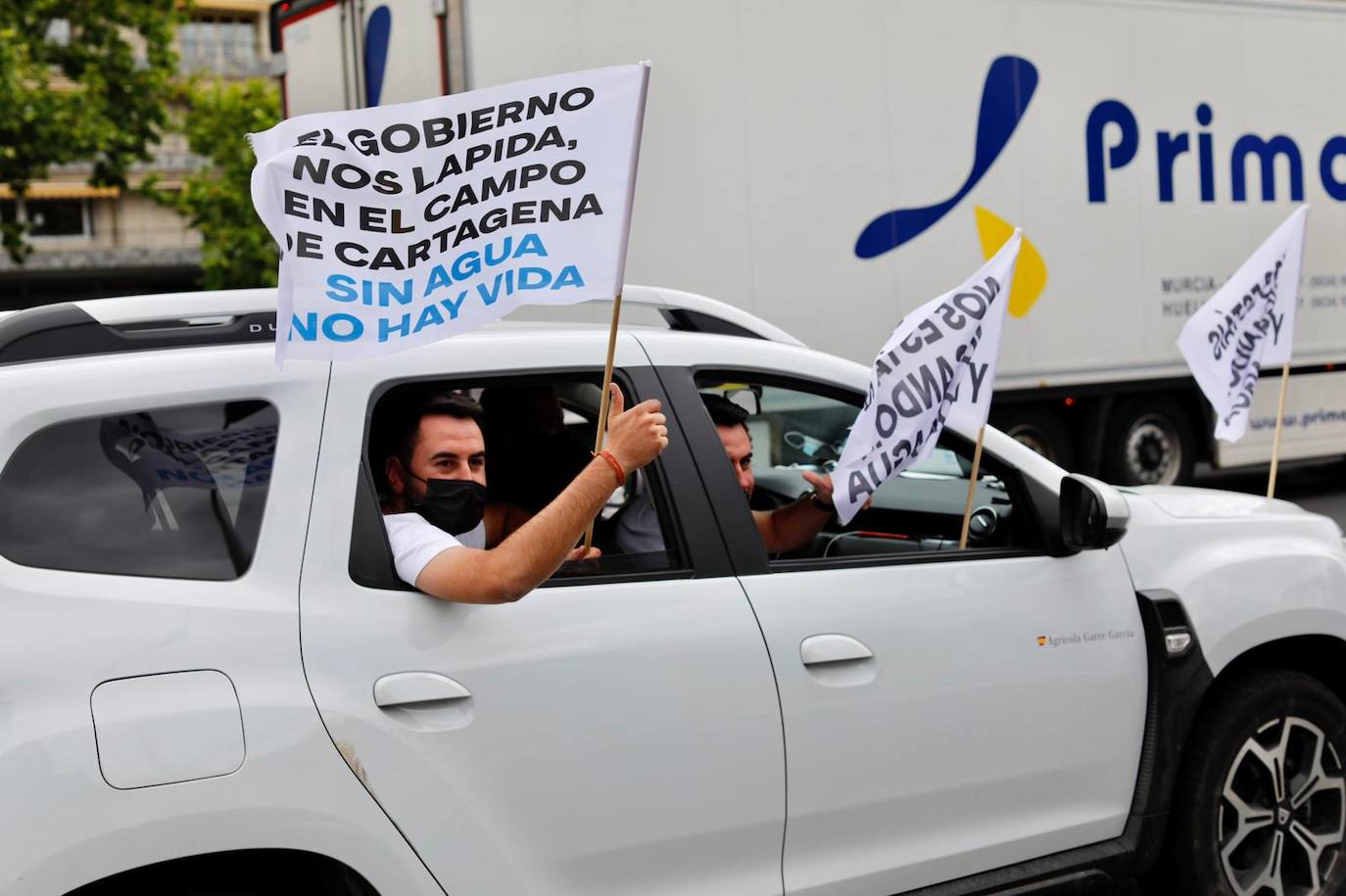 Fotos: Los regantes se manifiestan en Madrid para defender el Trasvase