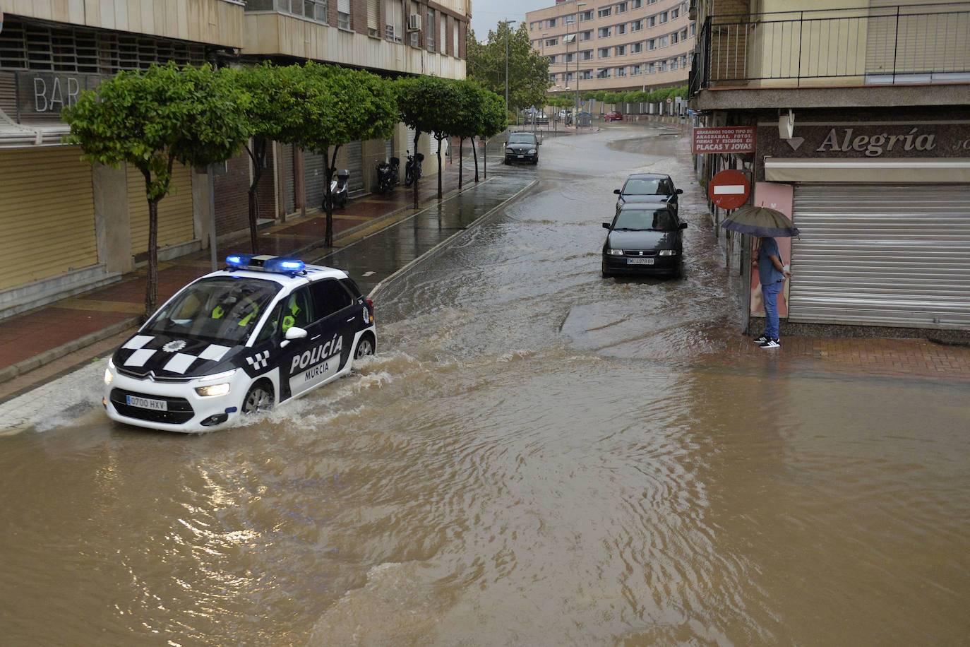 Fotos: Lluvia en Murcia