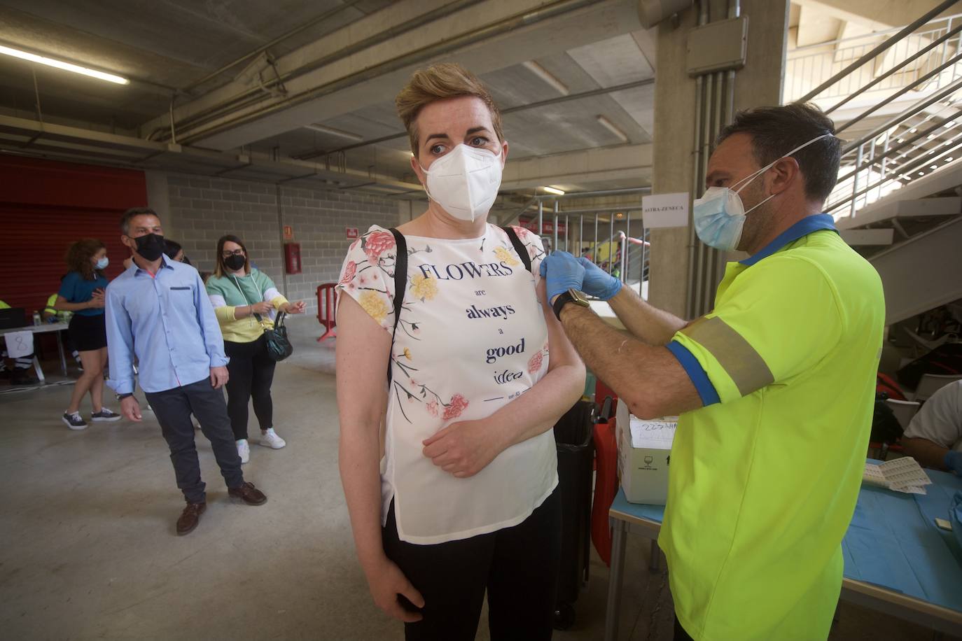 Fotos: La Región retoma la vacunación a menores de 60 años con AstraZeneca