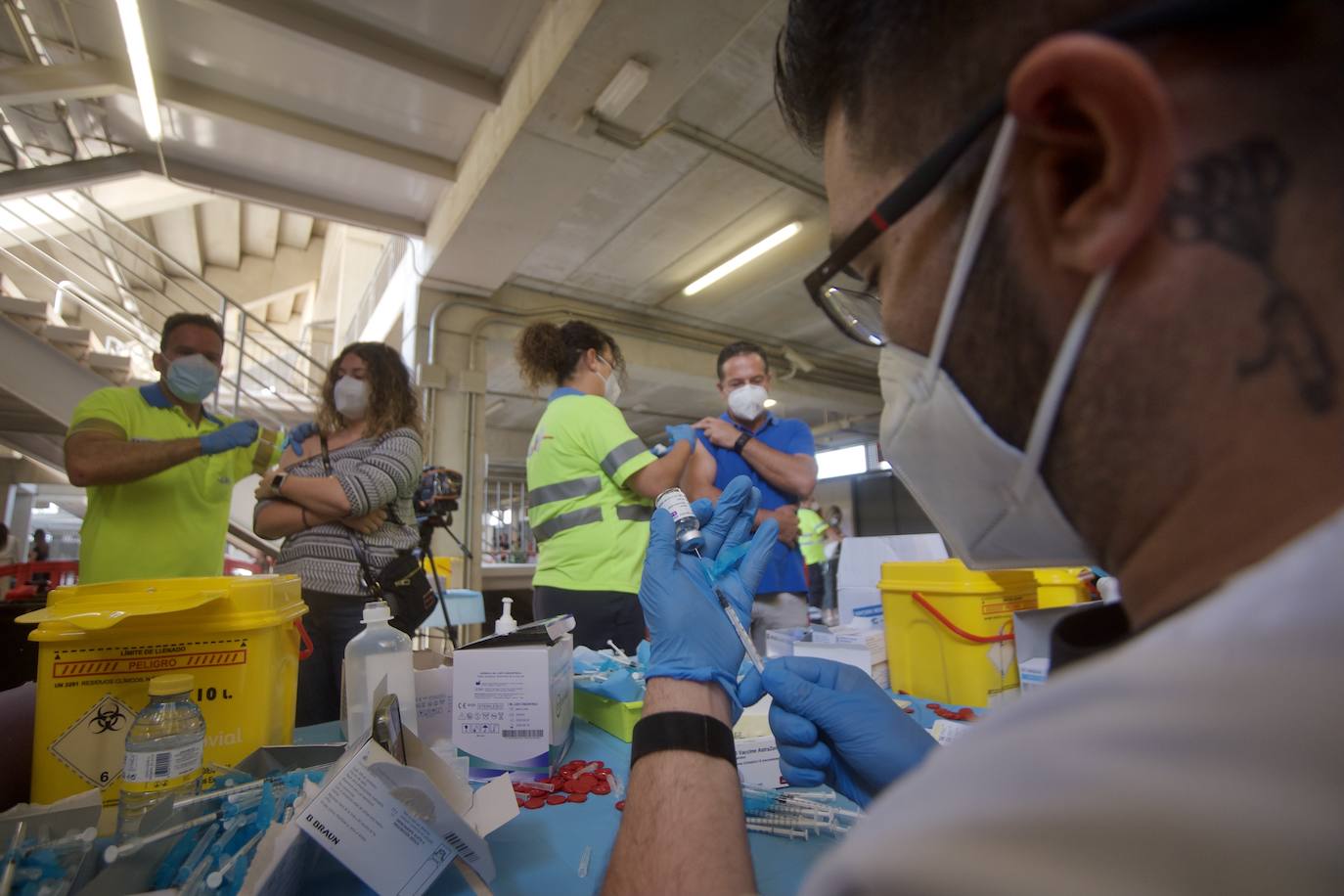 Fotos: La Región retoma la vacunación a menores de 60 años con AstraZeneca