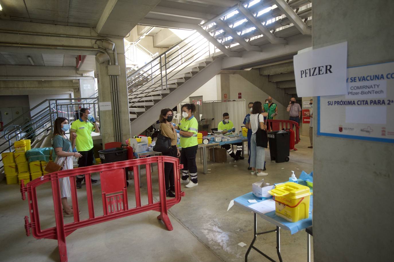 Fotos: La Región retoma la vacunación a menores de 60 años con AstraZeneca