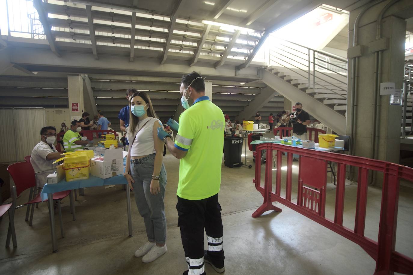 Fotos: La Región retoma la vacunación a menores de 60 años con AstraZeneca